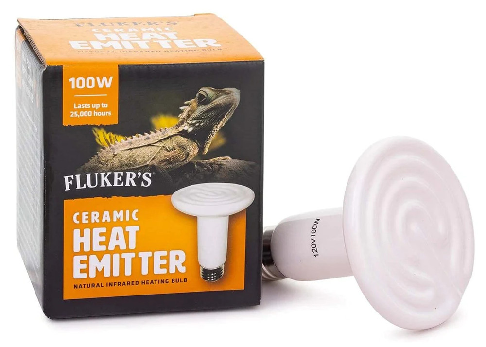 Fluker’s Ceramic Heat Emitter for Reptiles 100 watt: NEW