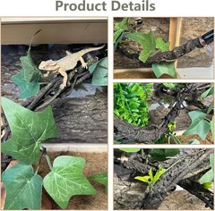 Reptile Climbing Branch Flexible Bend-A-Branch Jungle Vines Terrarium Plant