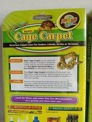 Zoo Med Reptile Cage Liner Carpet 10 Gallon Grey Terrarium 10 X 20 Liners Qty 4