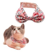 Pet Bandana Collar Scarf for Cats and Small Dogs | Premium Fabric | 3 Sizes |…