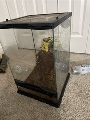 18x18x19 Enclosure For Reptiles With A Space For Amphibians Too tall