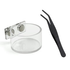 Jumping Spider Feeding Dish Set, Magnetic Water Bowl, Reptile Feeding Tongs, …