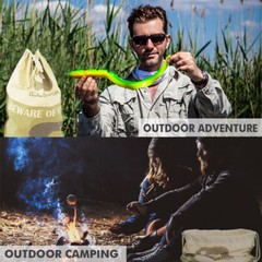 Large Size Safe Snake Bag w/ Drawstring Reptile Herp Catching Hunting Sack Pouch