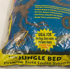 T-Rex Reptile Terrarium Substrate – Jungle Bed 10 qt. bag – New Sealed Plastic