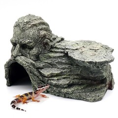 Reptile Rock Basking Platform Gecko Hide Cave Hiding Place Snake Amphibian