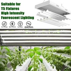 F54T5/865/HO 54 Watt 46 Inch T5 Fluorescent Tube Light Bulb, T5 54W Grow Ligh…