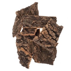 14Pcs Reusable Coffee Wood Bark Climbing Platforms for Reptile Tank Decor