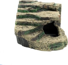 Large Resin Reptile Tank Accessories Hideouts Cave Habitat Decor for Leopard