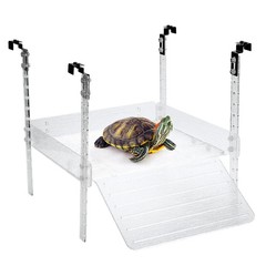 Hanging Turtle Basking Platform for Aquatic Turtles 40 Breeder 75 Gallon, Aqu…