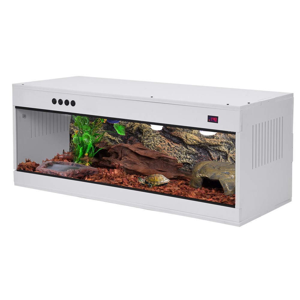 Reptile Enclosure Up to 40x16x16in Stackable Terrarium Snake Tank 44 gallon Cage