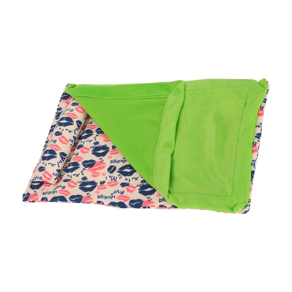 Reptile Sleeping Bag Soft and Warm Bearded Dragon Bed with Pillow for Bearded