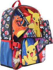 Bioworld Boys Youth 5-Piece Backpack Set One Size