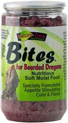 Nature Zone Bearded Dragon Bites Nutritious Soft Moist Pet Food 24 oz – 3 Pack