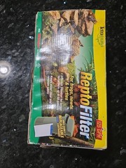 TetraFauna ReptoFilter 125 GPH For Frogs Newts Turtles Open Box