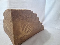 Resin Reptile Corner Hide Rustic Stone Cave 8″ Tall Living Hiding Rock Lt Gray