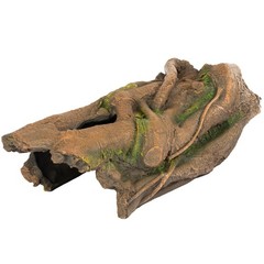 Orchid Valley Lizard, Snake or Reptile Hide. Large Hollow Log for Terrarium. …