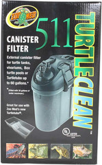 Turtle Clean 30 External Canister Filter for Aquatic Turtle Habitatsup to 30 Gal