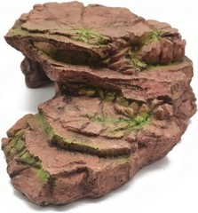 Plataforma para tortugas, rectangular, para acuario, pecera,plataforma ajustable