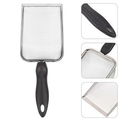 1Pcs Stainless Steel Filtering Sand Shovel Durable Reptile Box Accessory