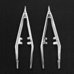 10pcs Reptile Feeding Non Slip Tweezers Clamp Pliers Plastic Feeder Clip Pet