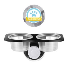 Reptile Water Dish Food Bowl Feeding Station for Crested Gecko Lizard Feeder