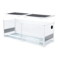 67 Gallon Reptile Terrarium Tank 48″ x 18″ x 18″ Knock Down Tempered Glass Tank