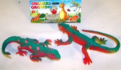 GIANT GROWING LIZARDS reptile items toys lizard toy NEW large novelties weird