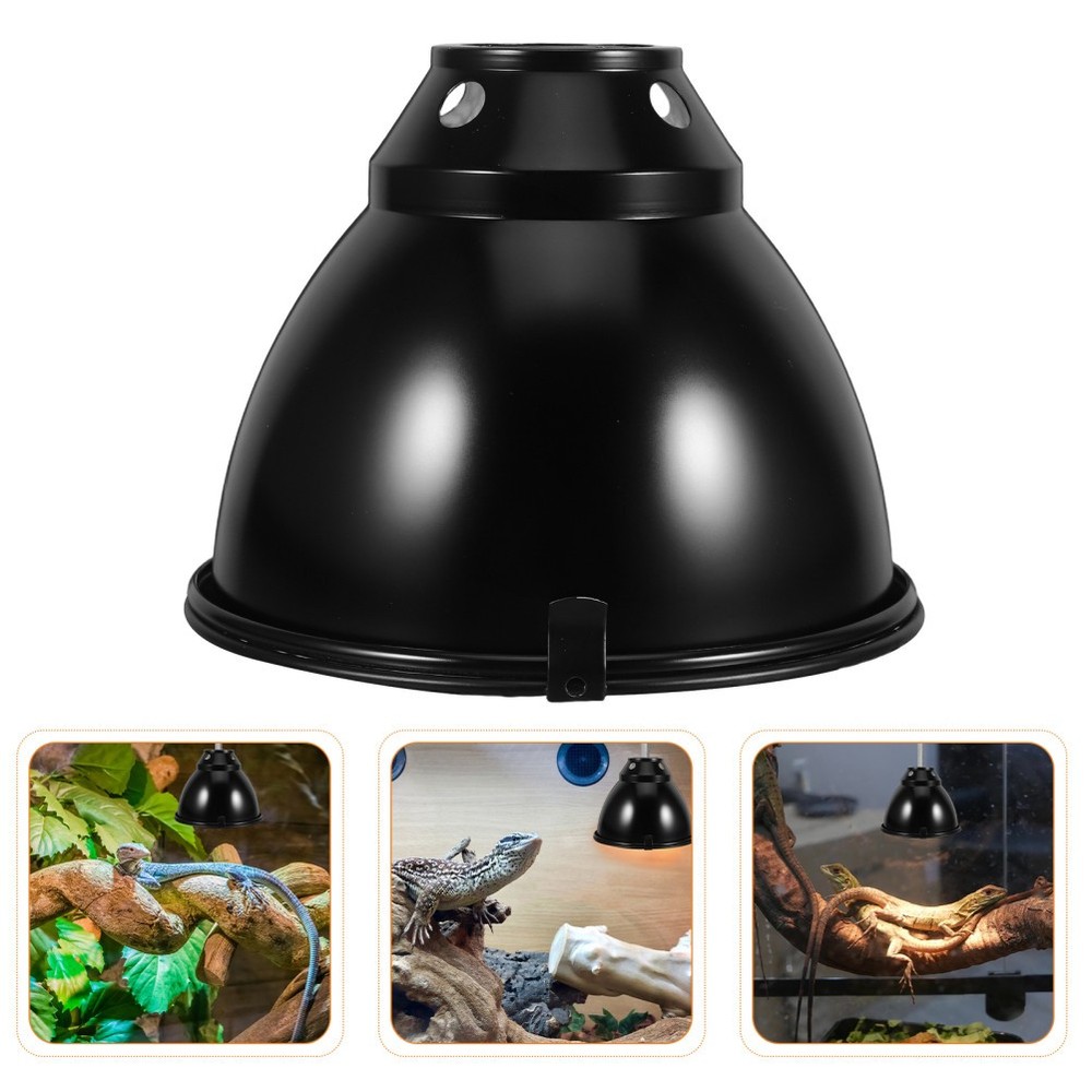 2 Sets Reptile Lampshade Protector Heating Resistant Cover