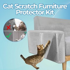 Cat Couch Protector for Cats – Complete Anti-Scratch Protection Kit with 18 C…