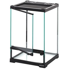 Front Opening Mini Reptile Enclosure, Glass Terrarium