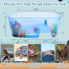 Kit de iniciación para tanque de acuario de tortugas con lámpara de luz UV NUEVO