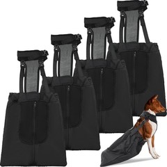 4 Pcs Dog Drag Bags for Paralyzed Rear Legs Adjustable Disabled Pets Drag Bag…