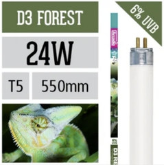 24W T5 UVB 6% Bulb 22 Inch Reptile Light Terrarium High Output Lamp