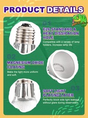 Heat Lamp Bulb, Infrared Heat Bulb, 75 Watts