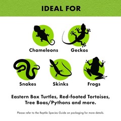 Reptile Terrarium Bedding Substrate Bark Blend, 24 Quart, 2 Pack for Snakes & Li