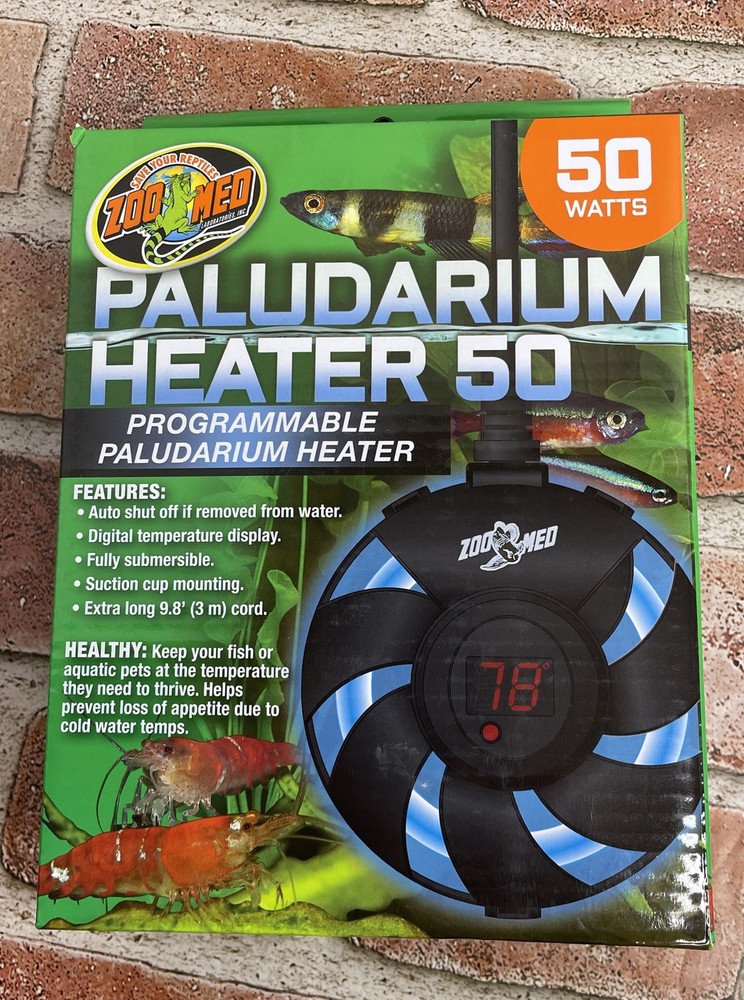 ZOO-MED Paludarium Programmable Heater, 50-Watts Up To 15-Gallons