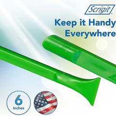 Scrigit Scraper Wide Blade No-Scratch Plastic Scraper Tool, 3 Pack – The Hand…