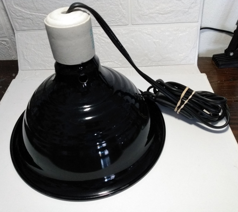 Reptile Plant Dome Lamp Light Fixture With On/Off Switch Terrarium Heat Source