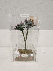Zilla Micro Habitat Terrarium, Arboreal, with Locking Latch