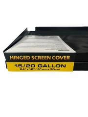 Exo Terra Hinged Screen Cover for 15 – 20 Gallon Aquariums 24″x12″
