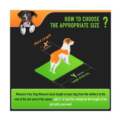 Hompet Dog Grass Pad with Tray Large, 41″x27″, 2 Reusable Artificial Turf for…
