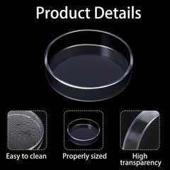 2 Pcs Shrimp Feeding Dish, Aquarium Fish Tank Feeder Clear