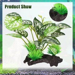 Aquarium Plastic Plants, Driftwood Betta Silk Plants, Silk Plants Aquarium Se…