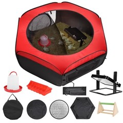 Brooder Box for Chicks Starter Kit, Pop up and Breathable Chicken B… Fast Ship