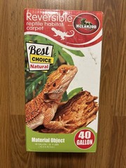 Reptile Carpet 40 Gallon 2 Pack for Bearded Dragon Tank Accessories NIB