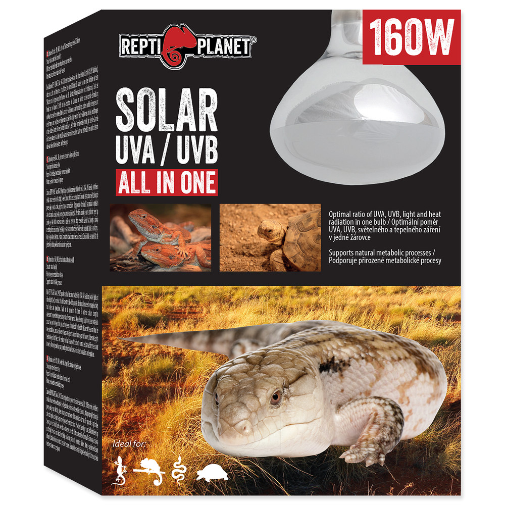 Repti Planet Solar Lamp UVA UVB 160W Top Price & Performance