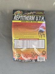 Zoo Med ReptiTherm U.T.H. Under Tank Heater RH-4 for 10-20 Gallon Terrarium