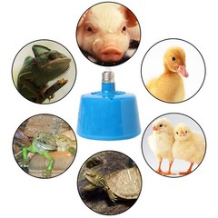 Reptile Heat Lamp for Pet Brooder Coop Chicken 220V 100-300W Keep Warming