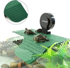 Reptile Turtle Basking Resting Terrace Baby Tortoise ClimbRamp Aquarium Platform