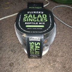 Fluker’s Salad Singles Reptile Blend 0.65 oz, 3 ok EXP oct 2026